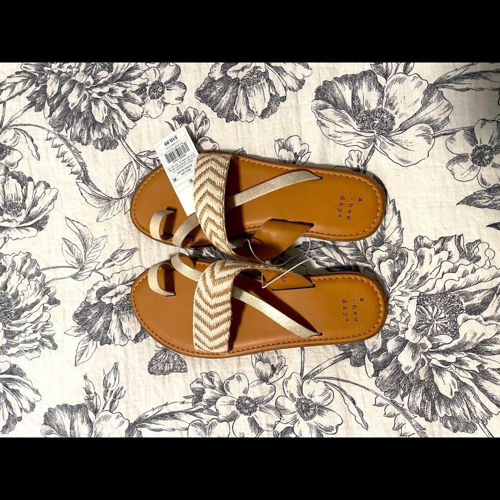 A New Day Sandals - NWT